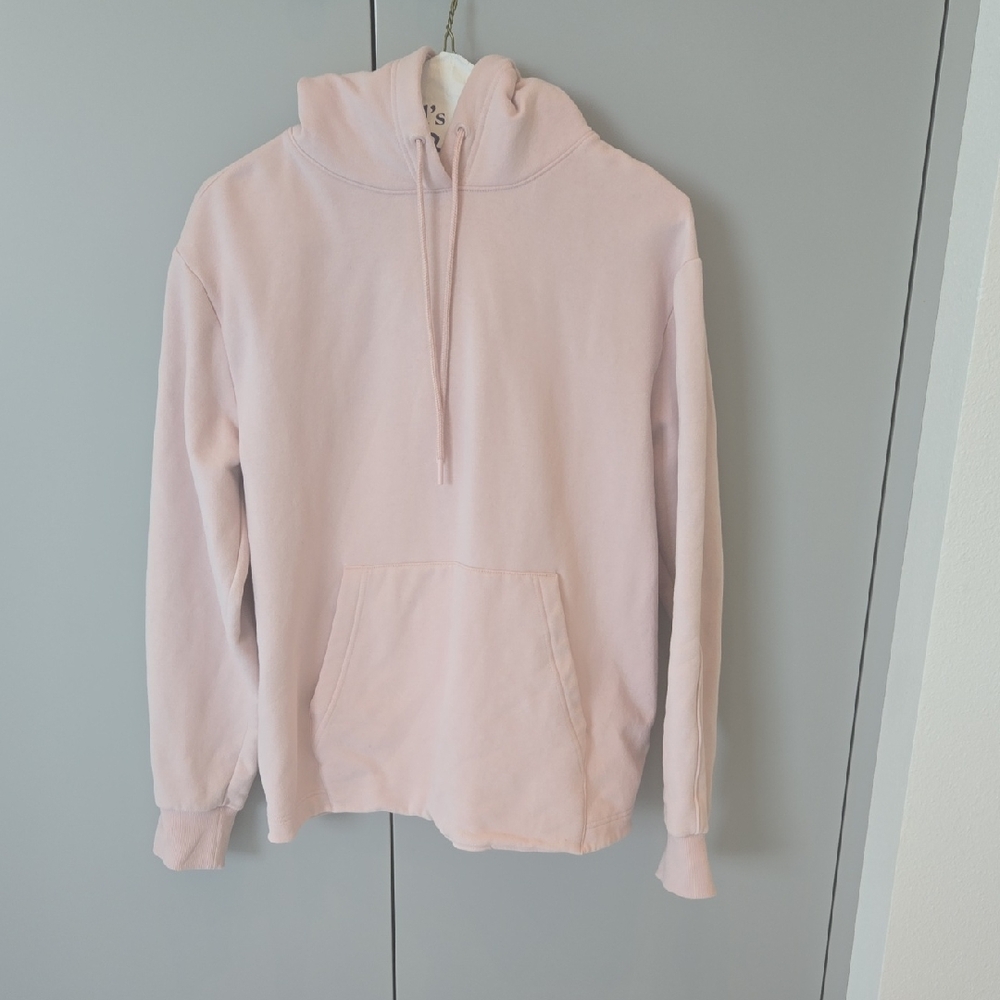 Athleta Light Pink Hoodie Sweatshirt